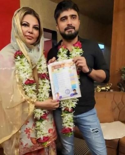 Watch, Rakhi Sawant got married second time, tied the wedding Knot to Boyfriend Adil Durrani