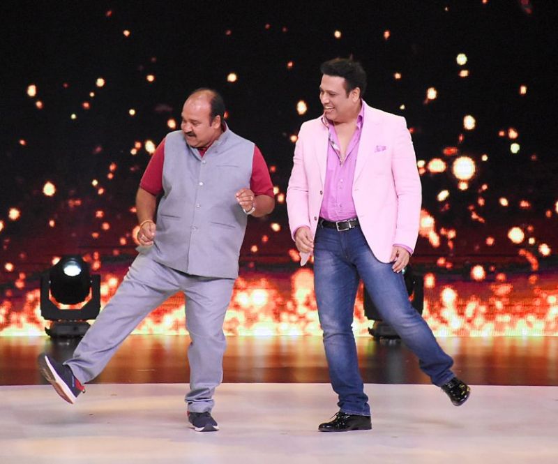 Dancing uncle finally met his idol Govinda on Madhuri Dixit’s show Dance Deewane