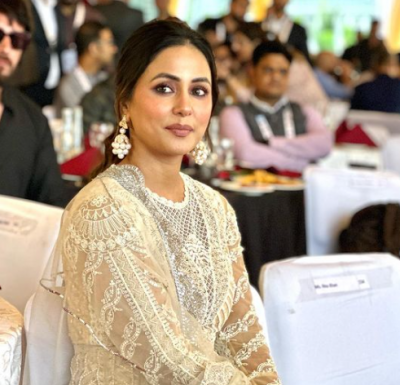 Hina Khan attends G20 event in Srinagar