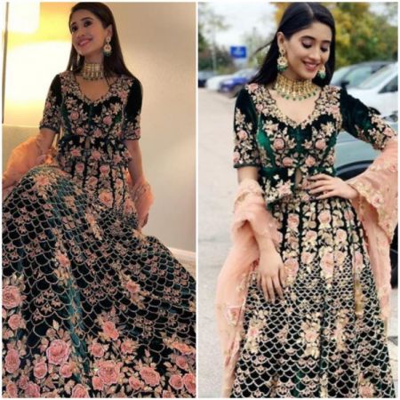 Shivangi Joshi In Mesmerizing Lehengas For Wedding Season | lehenga blouse  design | Lehenga for Eid