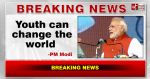 'Youth can change the world' says PM Modi