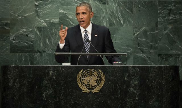 President Obama urged nations engaged in proxy wars to end them