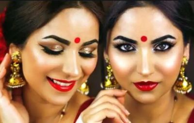 Special Makeup for Hartalika Teej at Home in Low Budget
