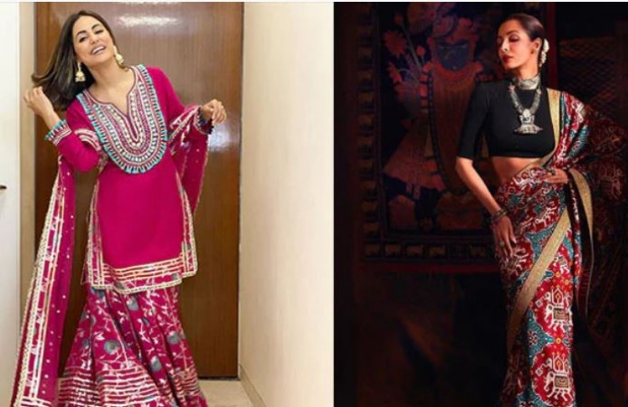 If you want to look attractive on Lohri, then you can choose these beautiful outfits.