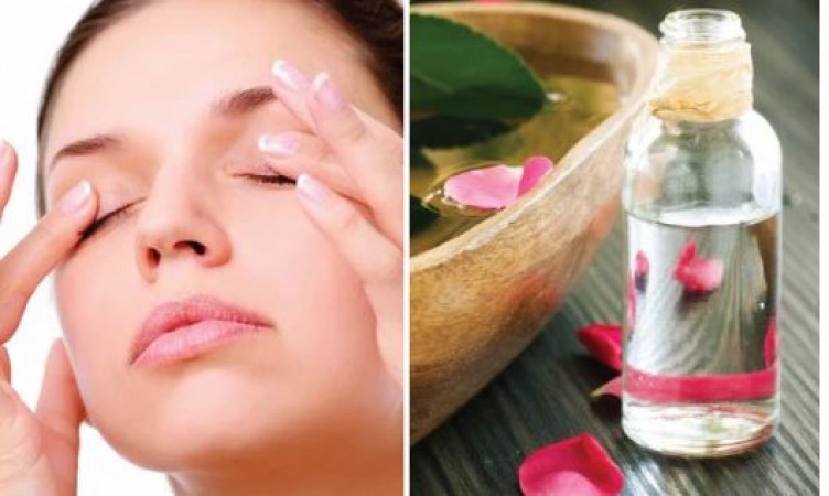 Rose water reduces dark circles, know its uncountable benefits