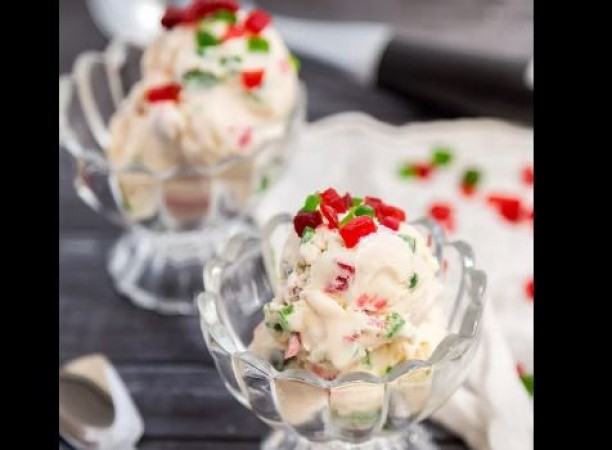 Tutti-Frutti ice cream looks the most wonderful in summer, make it like this