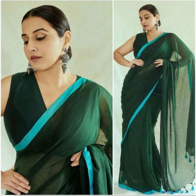 You have to look different in the office, so wear such cotton saris