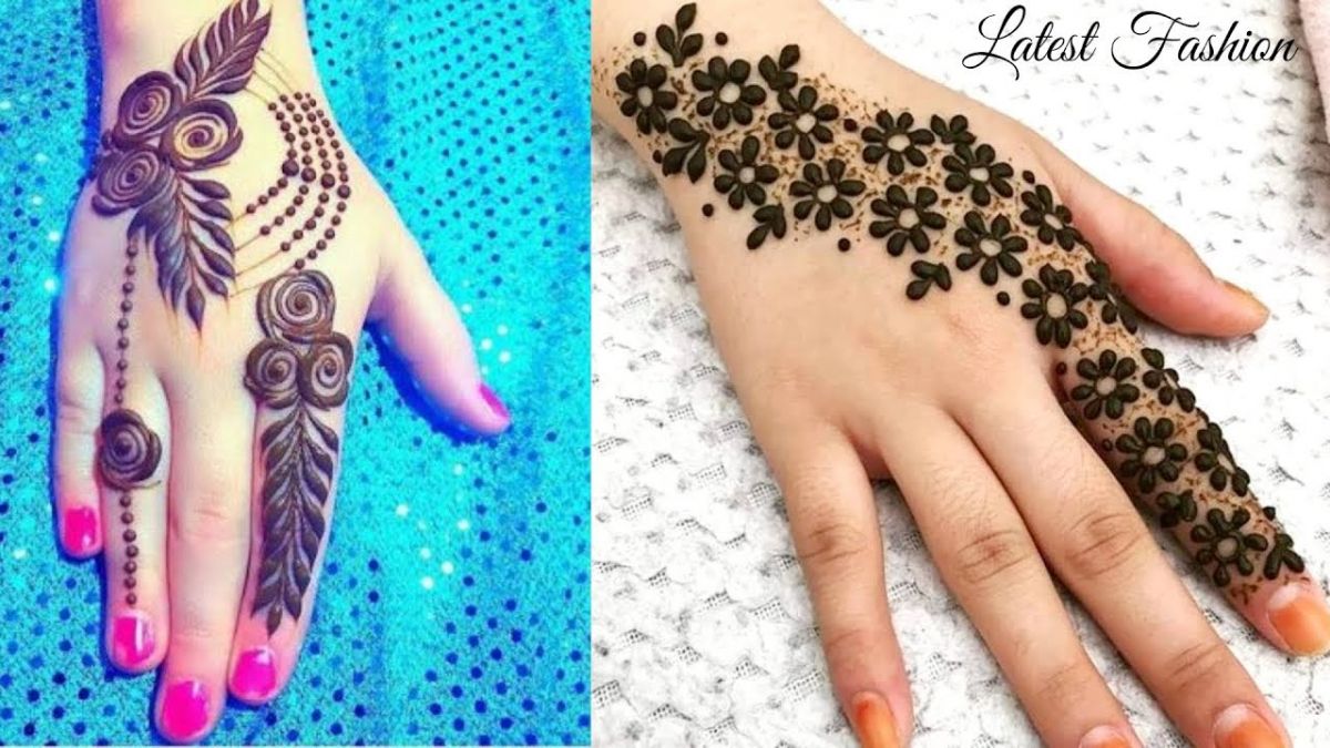 bhai raksha bandhan special arabic henna mehndi || full hand bharma mehndi  design || rakhi special - YouTube