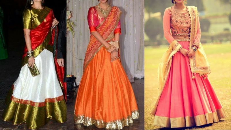 3 अनोखे तरीके साड़ी को लेहेंगे जैसे पहनने के | 3 WAYS TO WEAR YOUR SAREE AS  A LEHENGA | अब करें अपनी साड़ी का इस्तेमाल स्टाइलिश तरीके से इस वीडियो की