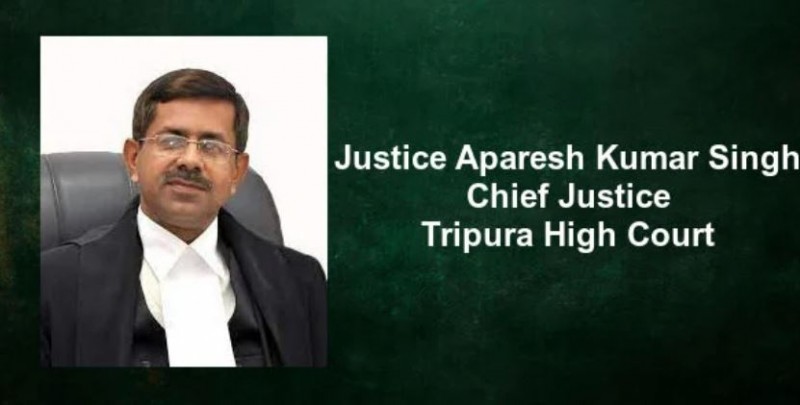 Justice Aparesh Kumar Singh names chief justice of Tripura