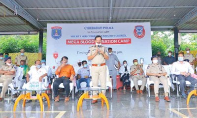 Donate plasma and help others fighting the deadly virus : Rachakonda Police