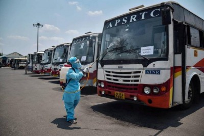 Andhra Pradesh and Telangana bus services suspended from Karnataka