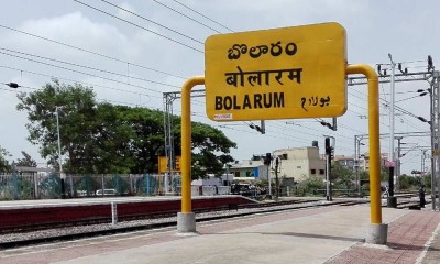 Bolarum railway station cries for basic facilities.