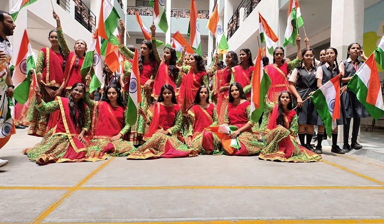 Celebration of 75th Independence Day in Mar Thoma Academy