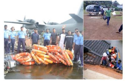 Kerala: Indian Coast Guard continues relief and rescue operations across the state