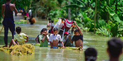 16 districts of Assam submerged in floods: ASDMA
