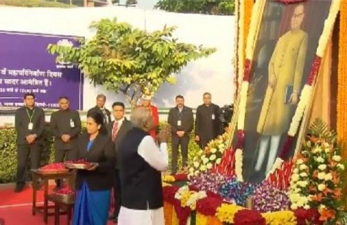 President Murmu, PM Modi  honor BR Ambedkar on his death anniversary
