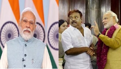 PM Modi and other Top Leaders Pay Tributes to Tamil Actor Vijayakanth