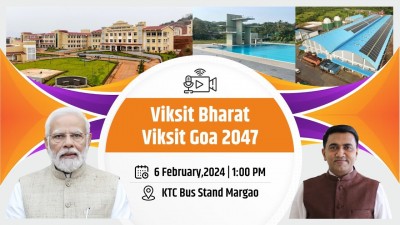 Viksit Bharat, Viksit Goa 2047: PM Modi Launches Projects Worth Rs 1330 Cr in Goa