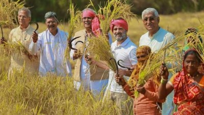 Congress Promises Legal Guarantee of MSP for Farmers, Says Rahul Gandhi