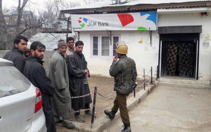 Terrorists attacked J&K bank, absconded with 3 lakh cash