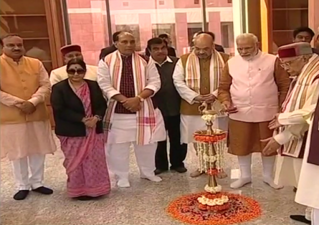 PM Modi inaugurates BJP new headquarters at Delhi’s