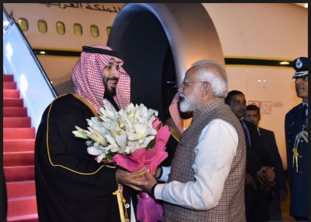 By breaking protocol, PM Modi Welcomed Saudi Crown Prince at Delhi Airport, a wide range of issues will be discuss