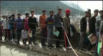 Around 2500 Kashmiri youth participated in the Indian army recruitment drive in J&K