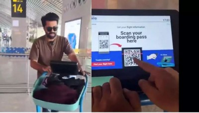 Smart Trolleys At Hyderabad Airport: Harsh Goenka Impressed India's Tech Leap