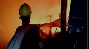 Fire broke out in a factory, six people died
