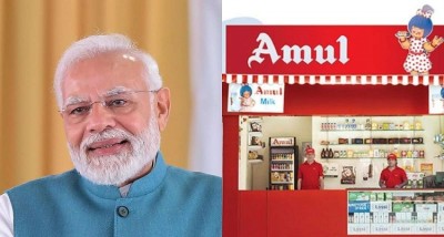PM Modi Unveils Rs.22,000+ Cr Projects at Amul's 50th Anniversary Celebrations in Gujarat