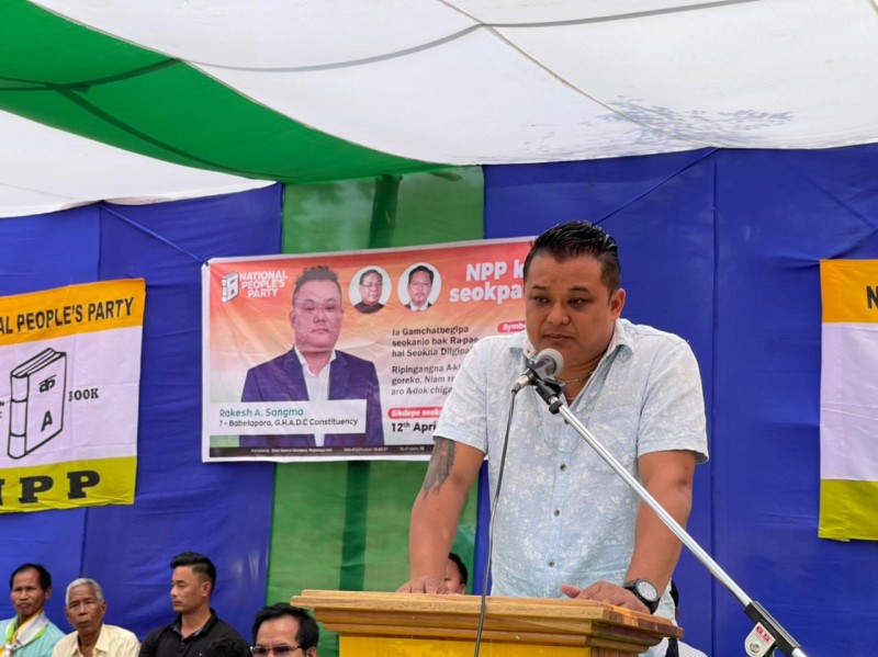 Meghalaya: Rakesh Sangma resigns as Chief Executive member of GHADC