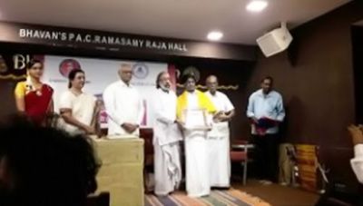 Chennai poet rewarded with ‘Tamizh Nidhi’ award