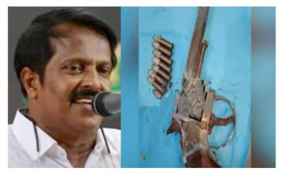 Congress leader from Kerala arrested at Coimbatore airport with revolver