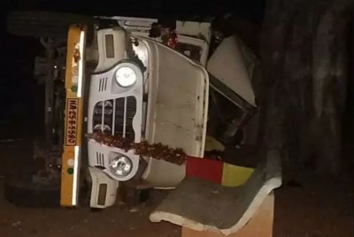 Road accident in Belagavi, 6 pilgrims killed, 16 injured