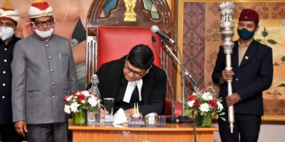 Sudhanshu Dhulia takes oath as Chief Justice of Gauhati High Court