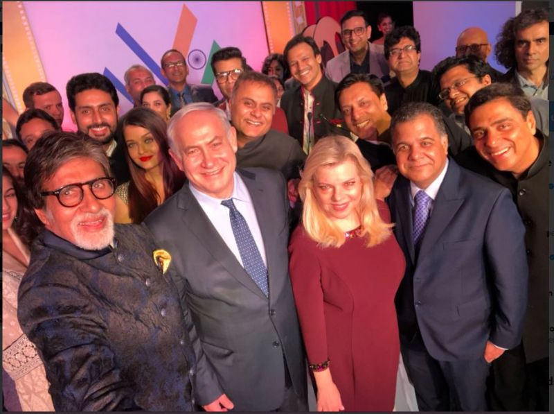 Shalom Bollywood: ‘Will my Bollywood selfie beat  @TheEllenShow’ said Netanyahu