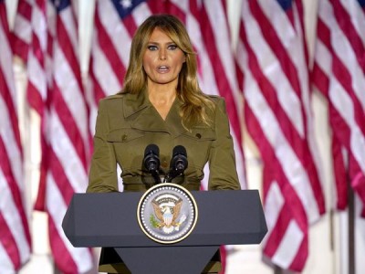 Violence will never be justified': US First Lady Melania Trump