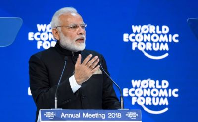 Come to India, invest in India said PM Modi at WEF-2018