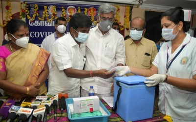 TN to vaccinate 6 Lakh frontline workers from February 1