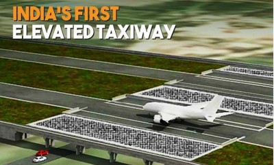 Inauguration of IGI Airport's First Elevated Cross Taxiway Set for July 13