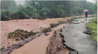 Landslides caused by incessant rains in Maharashtras’ Raigad, 5 dead