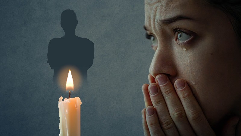 Letter of mourning wife: 