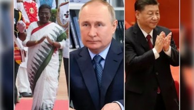 चीन, रूस के नेताओं ने भारत के नए राष्ट्रपति मुर्मू को बधाई दी