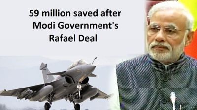 59 million saved on every plane after the Modi Government's Rafael Deal
