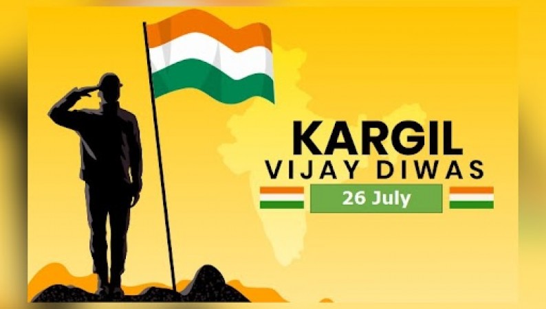 26th July Kargil Vijay Diwas Design Concept With Indian Flag and Army  Social Media Post 25734156 Vector Art at Vecteezy