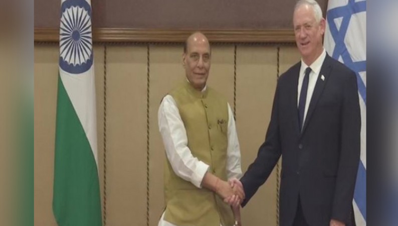 Rajnath Singh meets with Israeli Defense Minister for bilateral talks