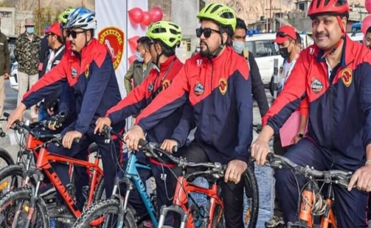 World Bicycle Day: Anurag Thakur launches nationwide programme