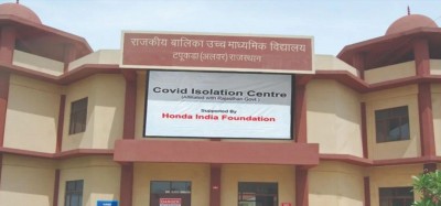 COVID Isolation Centers open in Haryana & Rajasthan by Honda India Foundation