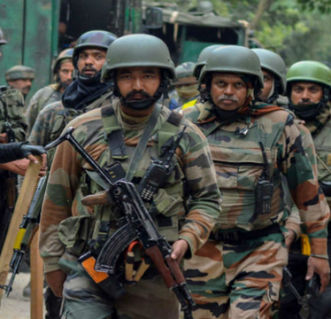 Four terrorists shot dead at Anantnag: Jammu Kashmir